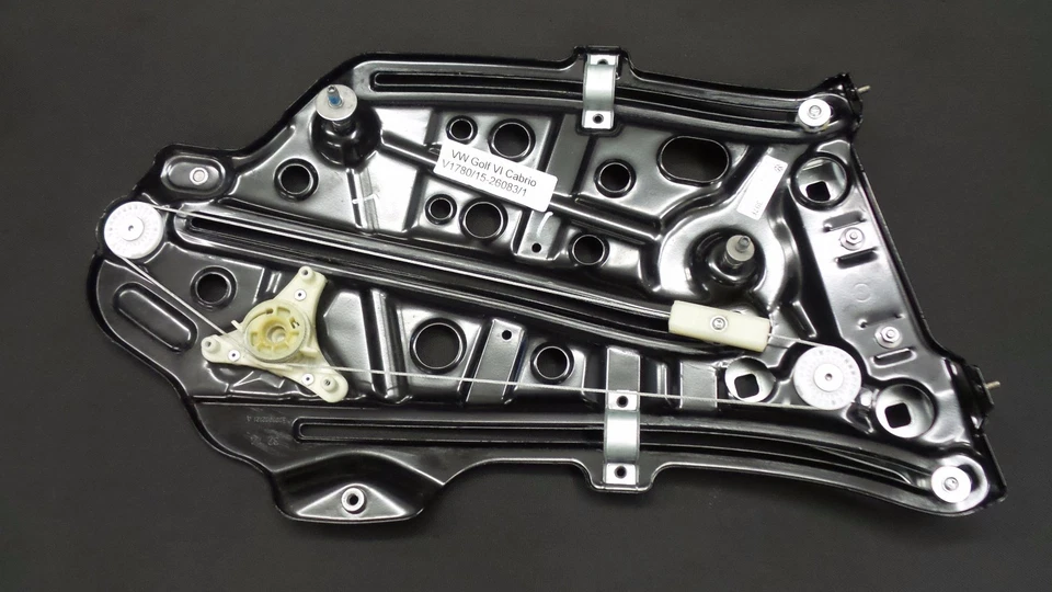 VW Golf 6 VI Audi A3 8P7 Cabrio Fensterheber Fensterhebermechanik hinten links  - Bild 2 von 4