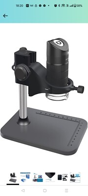 1pc HD Digital USB Portable Electronic Microscope For Repair, Measurement,...