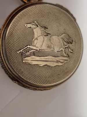 schöne Steirische Taschenuhr Silber mit Gesägtem Uhrwerk um 1880 Rarität !!!