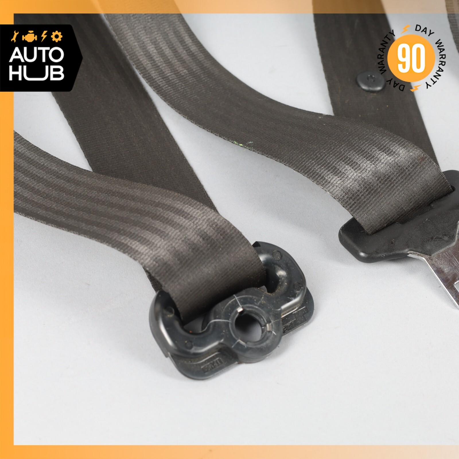 08-19 Maserati GranTurismo M145 Front Left Driver Side Seat Belt Black OEM