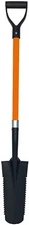 Ashman Drain Spade with Sharp Teeth - 48 Inches Long Handle Spade with D Handle 