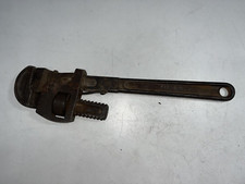 Antique Pipe Wrench from P&C Hand Forged Tool MFD 1814 14" Made in USA