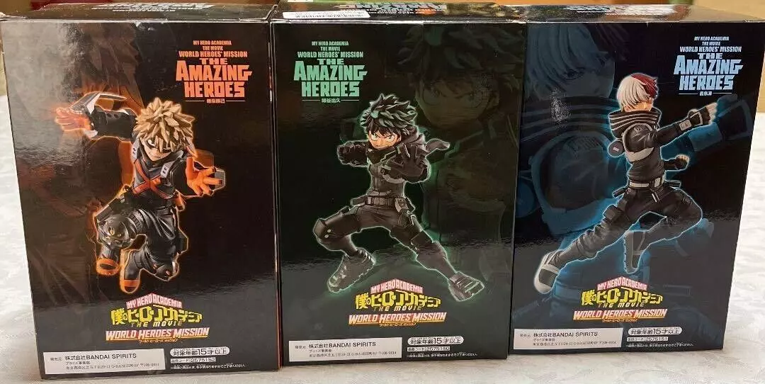  Banpresto My Hero Academia The Movie World Heroes