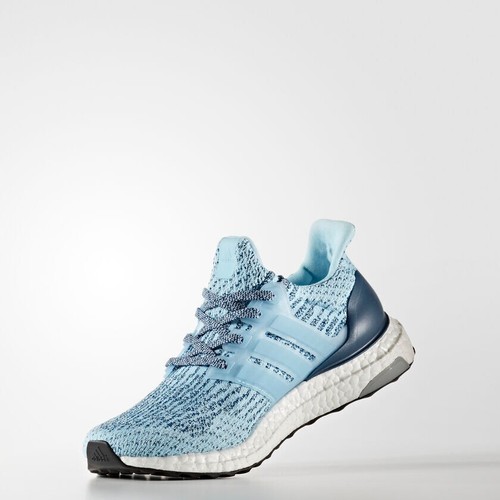 adidas Ultraboost 3.0 Size 8.5 UK - Light Blue White Ultra Boost S82055 alm - Picture 4 of 8