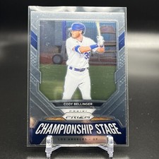 2021 Cody Bellinger Prizm Championship Stage Prizms Silver #CS1 Los Angeles