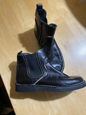 BURBERRY KIDS UNISEX BOOT BOOTIE NOVA CHECK TRIM SZ 32 EURO US 1