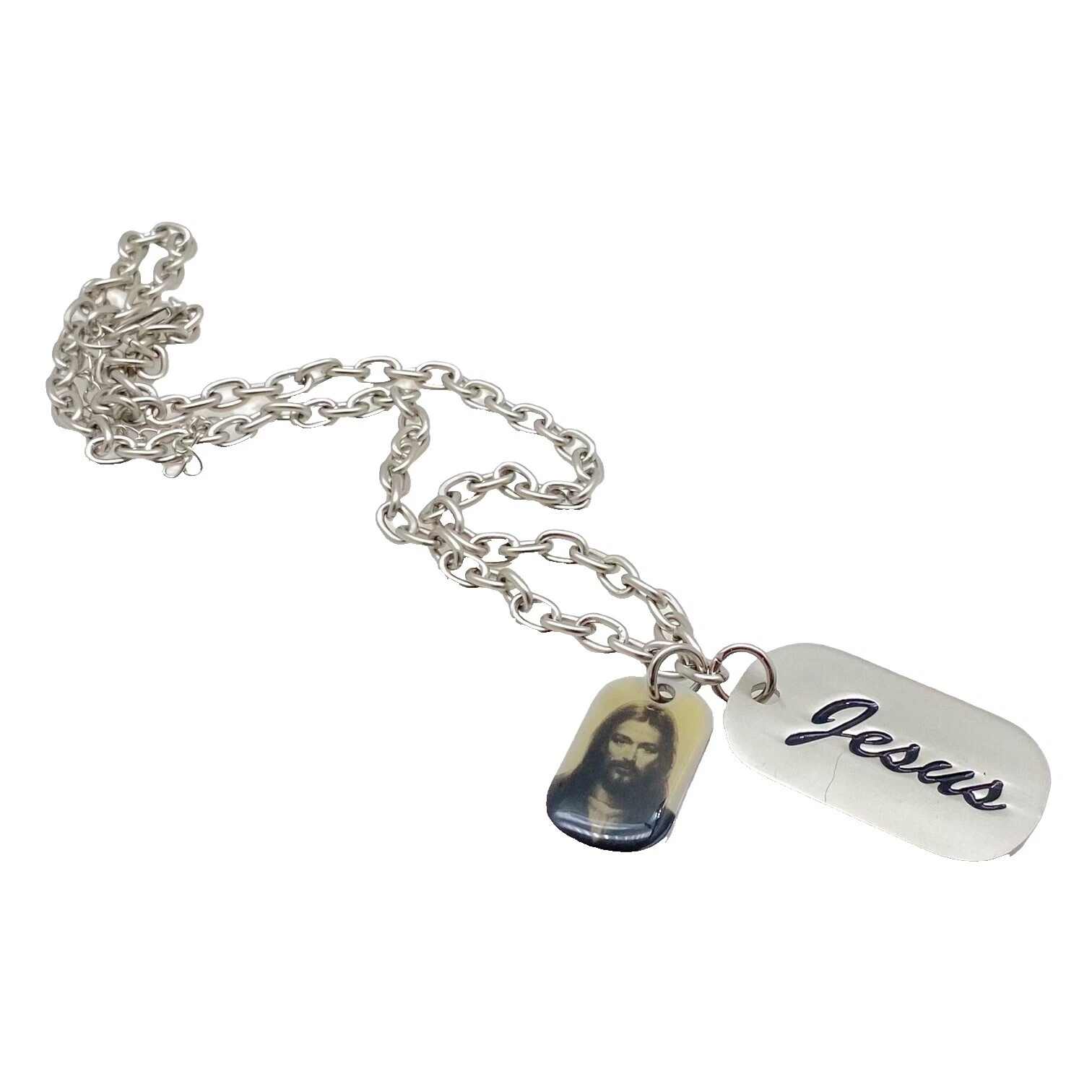 CHRIST Collares y colgantes De moda plateado plata