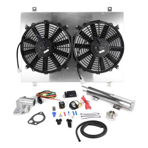 79-93 FORD MUSTANG ELECTRIC FAN CONVERSION KIT OUTLAW SPRING FOX CLEARANCE SALE! - Bild 1 von 24