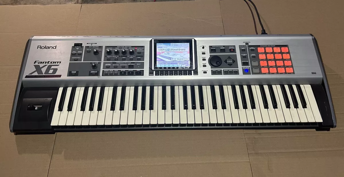 Roland Fantom-X6 Keyboard Synthesizer 887774909292 | eBay