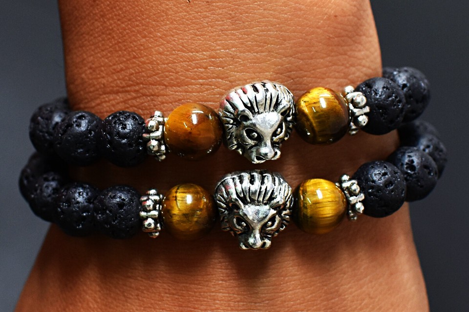 Genuine Natural Gold Tigers Eye Crystal Beads Bracelet 6MM Genuine Natural Gold Tigers Eye Crystal Beads Bracelet 6MM