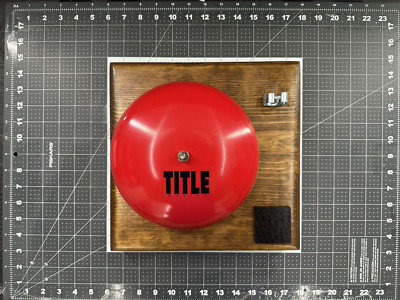 Title Professional Grade Ring Gong Quality Steel Durable Wood Board NO HAMMER