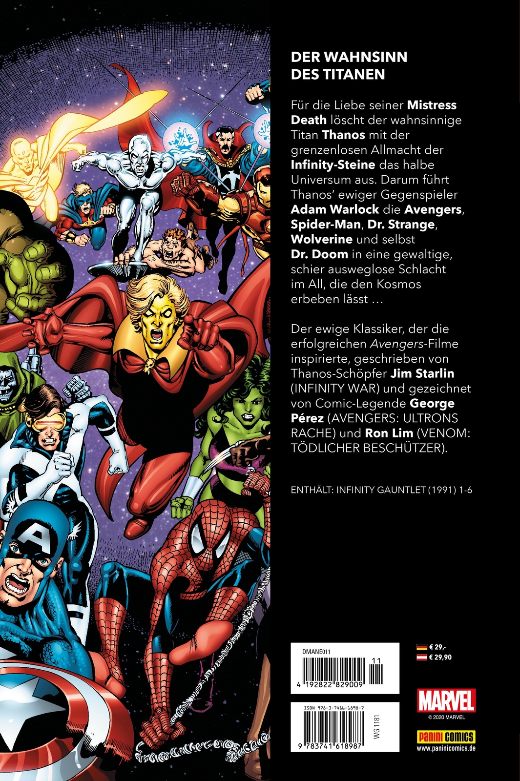 Thumbnail - Marvel Must-have: Infinity Gauntlet Jim Starlin