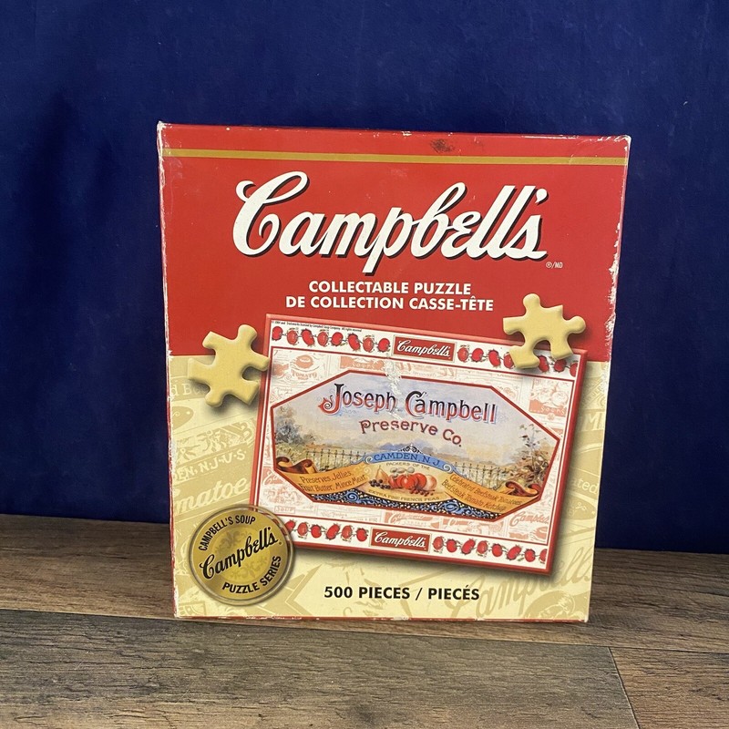 Campbell's Joseph Campbell Preserve Co. 500 Piece Puzzle