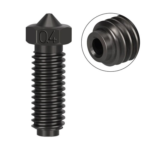 Brass Hardened Steel Nozzle Hotend Kit for Anycubic Kobra S1/S1 Combo 3D Printer - Photo 2/27