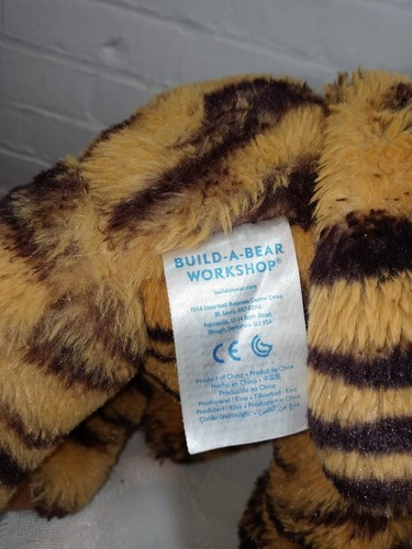 Baby Tiger Cub BAB Build a Bear Retired 2016 Stuffed Animal Plush 12" - Picture 4 of 6