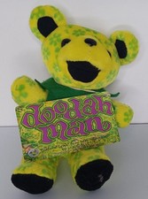 Grateful Dead Tour Memory Bean Bear doodah Man 8/18/70 Fillmore West