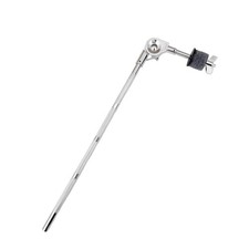 Chrome Cymbal Extension Arm with Clamp Secure Cymbal Holder with Attachment