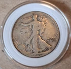 Liberty Walking Half Dollar 50C 1942 Silver Circulated Uncertified