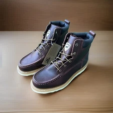 Red Wing Irish Setter Ashby Moc Toe Brown Soft Toe Boot Mens Size 10.5 83605