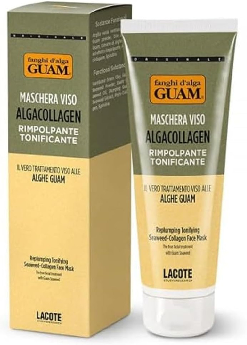 Guam Algacollagen Maschera Viso Rimpolpante 75ml | Effetto Tonificante