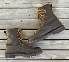 Danner Rain Forest Work Boots Goretex Leather Logger 10800 No Insoles Men’s 11 D