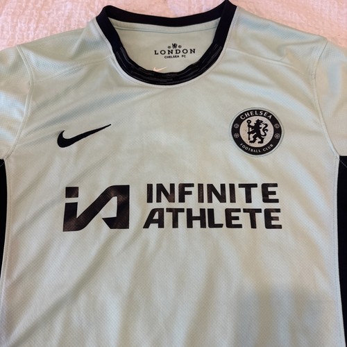 Nike Chelsea Football Club 2023/24 Third Jersey Adult Size Medium Mint Green Men - Picture 5 of 11