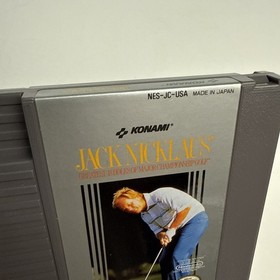 Jack Nicklaus Golf (Nintendo NES) con scatola e manuale - testato - autentico
