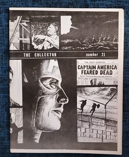 Comic Fanzine The Collector #21 Bill G. Wilson November 1970