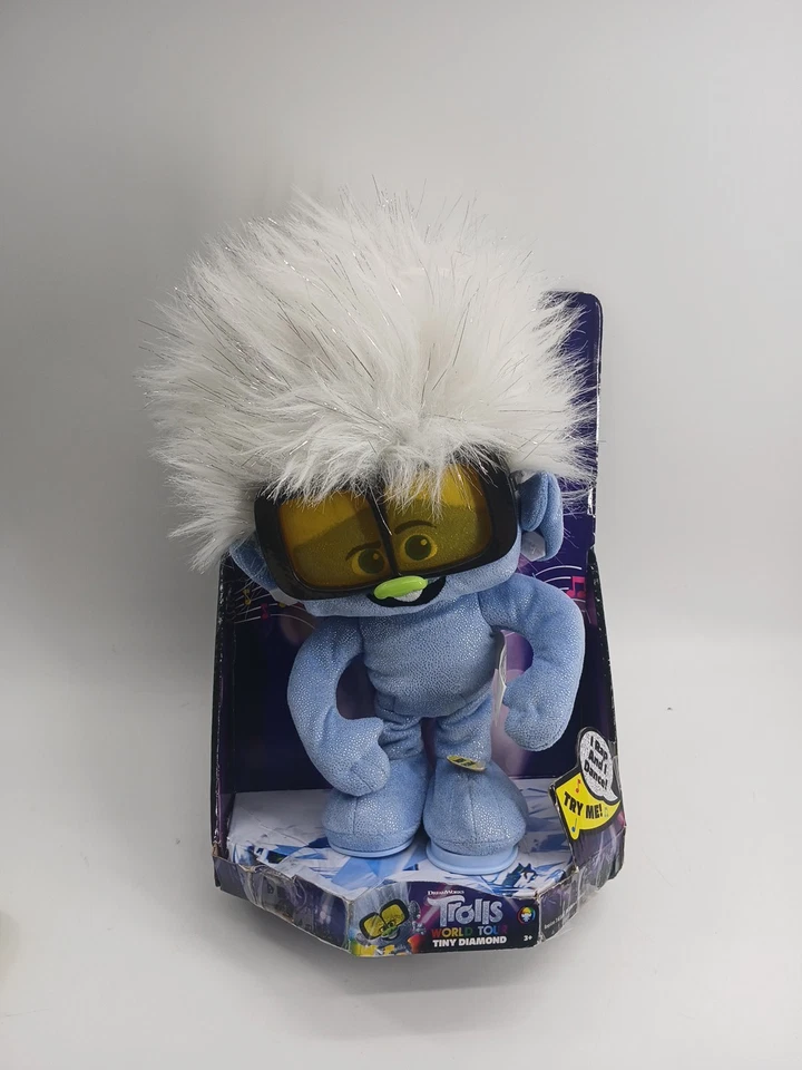 Trolls World Tour Tiny Diamond Dancer  Rap & Rock Music (New/ Damaged)*** - Image 4 of 4