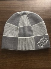 LV Men's Grey Beanie