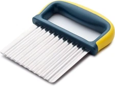 Cuchillo para cortar papas y verduras, cortador de zanahorias de acero inoxidabl