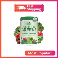 Country Farms Super Greens Natural Flavor, 50 Organic Super Foods, USDA Organic