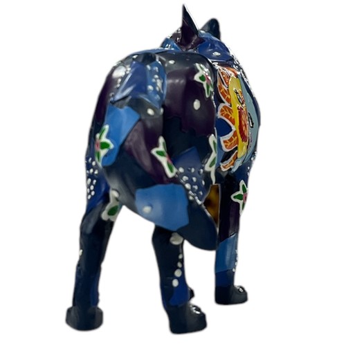 Westland Giftware Wolf Figur Call Of The Wolf Las Luces Sonne Mond blau - Bild 6 von 12