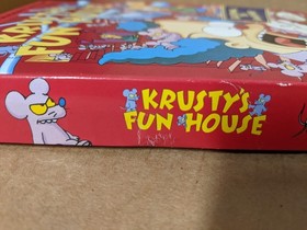 Krusty's Fun House for Nintendo NES Complete in Box with poster The Simpsons
