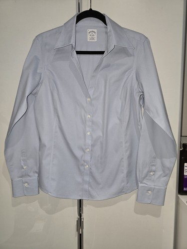 Camicia donna Brooks Brothers nuova aderente senza ferro taglia 10 - Foto 2 di 16