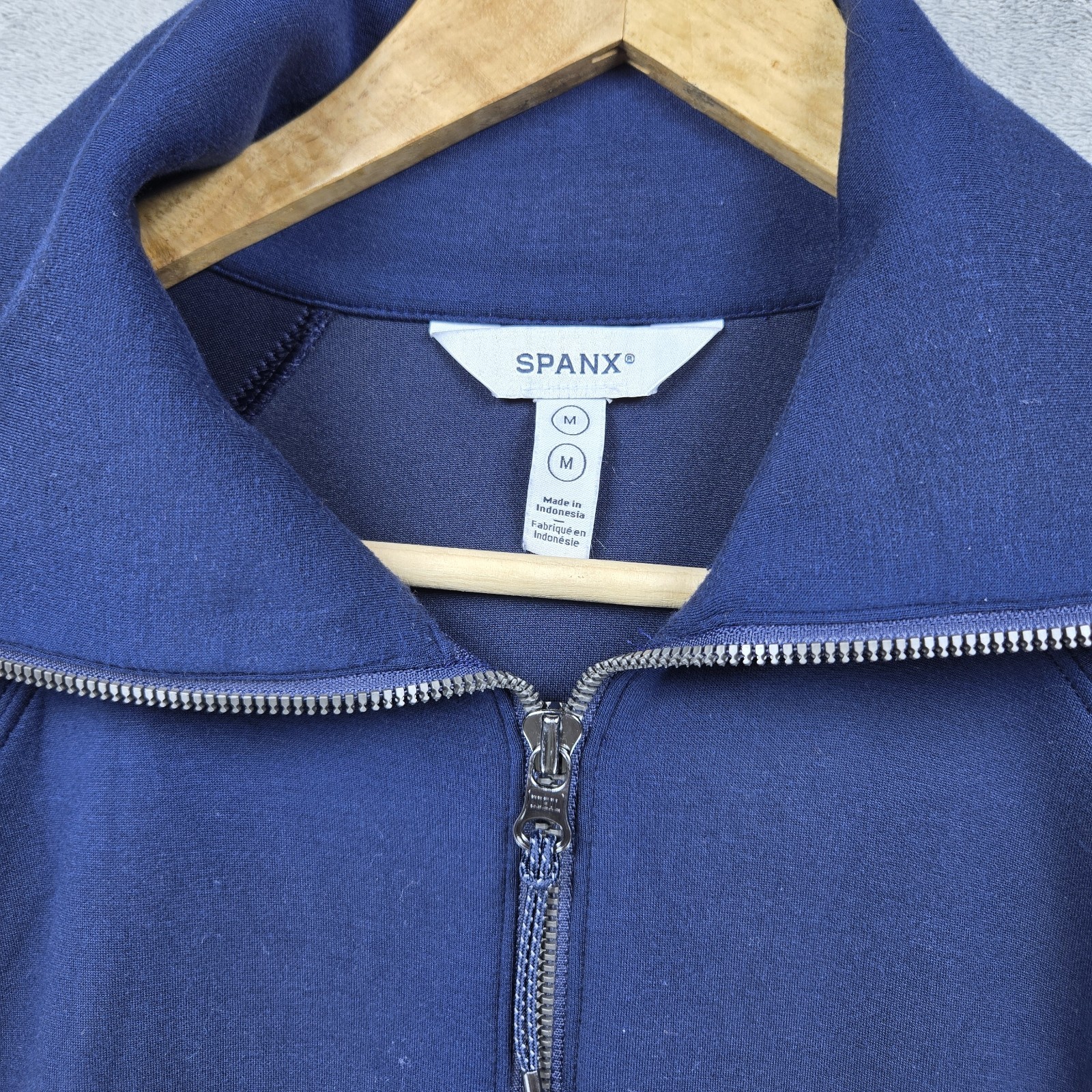 SPANX AirEssentials Half Zip Pullover Sweatshirt … - image 3