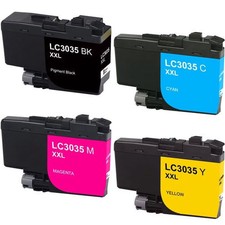 LC3035 Super High Yield Ink Cartridges 4-Pack for Brother MFC-J805DW MFC-J815DW