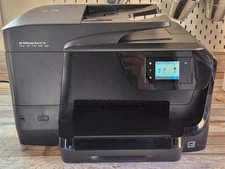 HP OfficeJet Pro 8710 All-in-One Wireless Printer Tested Ink Half Full