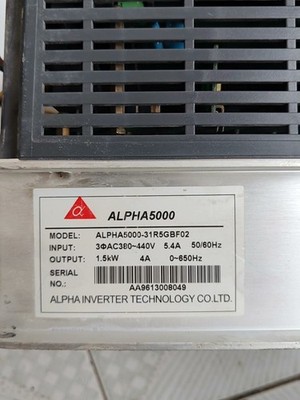 1P    5000-31R5 1.5KW Inverter *p0