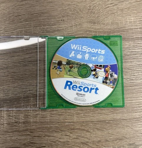 Wii Sports and Wii Sports Resort 2 in 1 Combo Disc (Nintendo Wii) TESTED & WORKS