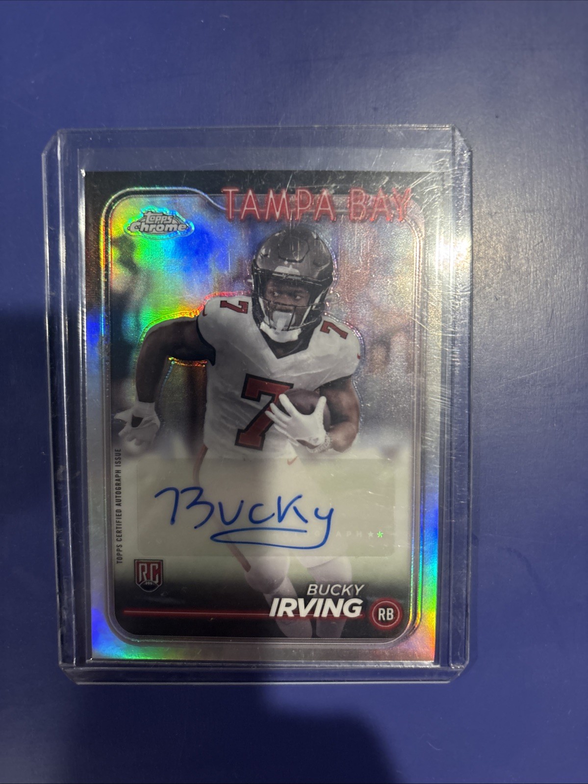 2024 Topps Chrome - Rookie Autographs Bucky Irving #RA-BIR (AU, RC)