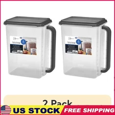 Ergonomic Large Pantry Canister W/ Pour Spout Food Storage & Organization New