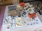 Vintage Kenner Star Wars Huge parts lot. Ships, Mini Rigs, Playsets. For Parts.