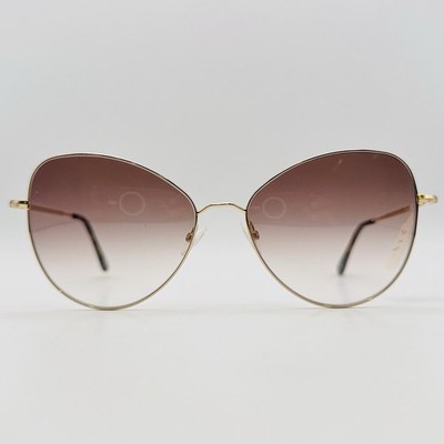 Andy Wolf Sonnenbrille Damen eckig gold cateye 4740 Neu