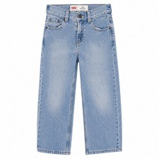 Levis 550 Relaxed Fit Boys Jeans Light Wash Denim Size 8 Reg W24 L22