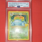 Pokémon Venusaur 15/102 Celebrations Classic Collection Holo PSA 9 Base Set