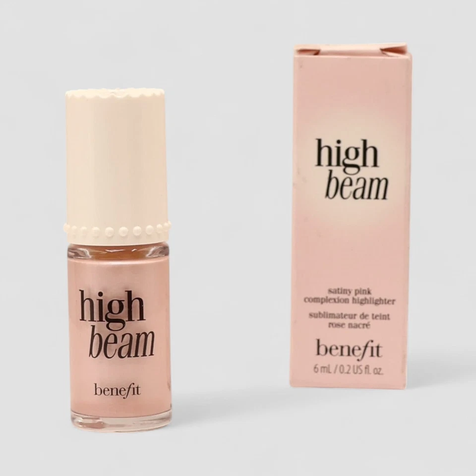 Benefit High Beam Satiny Pink Complexion Liquid Highlighter 0.2 OZ. - Image 2 of 4