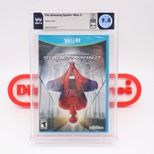 Nintendo Wii U THE AMAZING SPIDER-MAN 2 II - WATA GRADED 9.8 A++! NEW & Sealed!