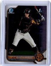 2022 Bowman Chrome Prospects Diego Velasquez