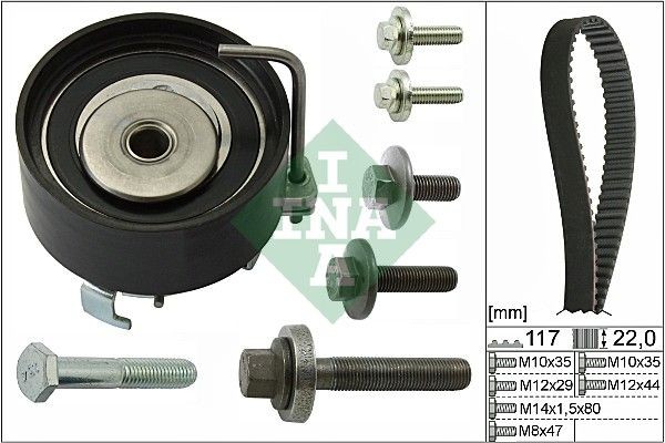 INA Zahnriemensatz 530 0495 10 FüR Ford Mazda Volvo-image